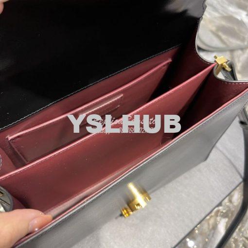 Replica YSL Saint Laurent Cassandra Medium Top Handle Bag In Smooth Le 7