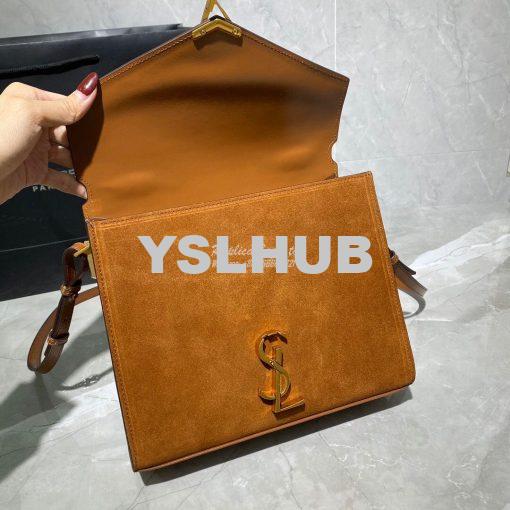 Replica YSL Saint Laurent Cassandra Medium Top Handle Bag In Smooth Le 6