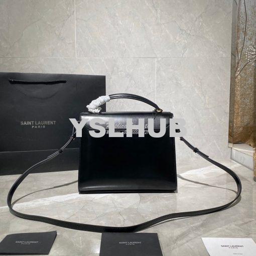 Replica YSL Saint Laurent Cassandra Medium Top Handle Bag In Smooth Le 8