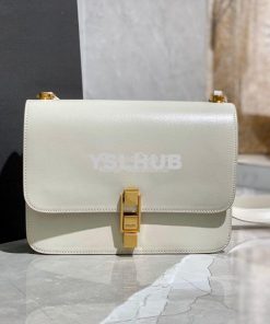 Replica Yves Saint Laurent YSL Carre Satchel In Smooth Leather 585060