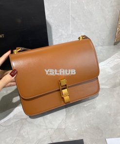 Replica Yves Saint Laurent YSL Carre Satchel In Smooth Leather 585060 2
