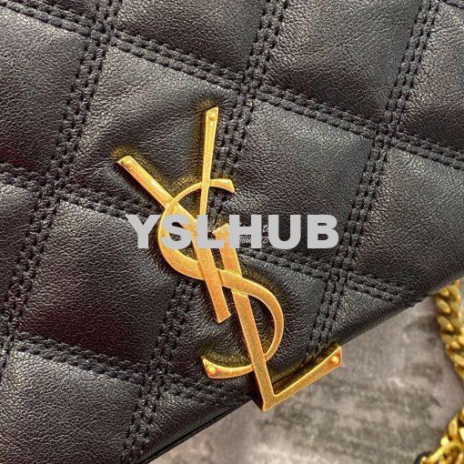 Replica YSL Saint Laurent Becky Chain Wallet In Diamond-quilted Lambsk 3