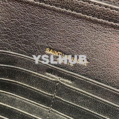 Replica YSL Saint Laurent Becky Chain Wallet In Diamond-quilted Lambsk 10