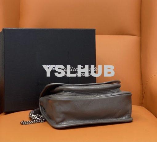 Replica YSL Saint Laurent Niki Baby In Crinkled Vintage Leather 533037 9