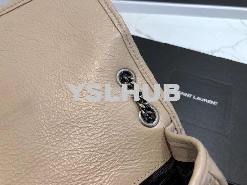 Replica YSL Saint Laurent Niki Baby In Crinkled Vintage Leather 533037 7