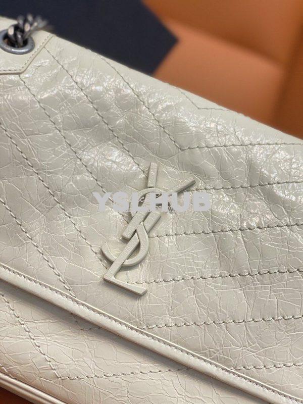 Replica YSL Saint Laurent Niki Chain Bag In Vintage Crinkled And Quilt 3