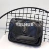 Replica Yves Saint Laurent YSL Niki Medium in Metallic Leather Champag 13