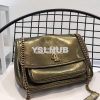 Replica YSL Saint Laurent Niki Chain Bag In Vintage Crinkled And Quilt 12