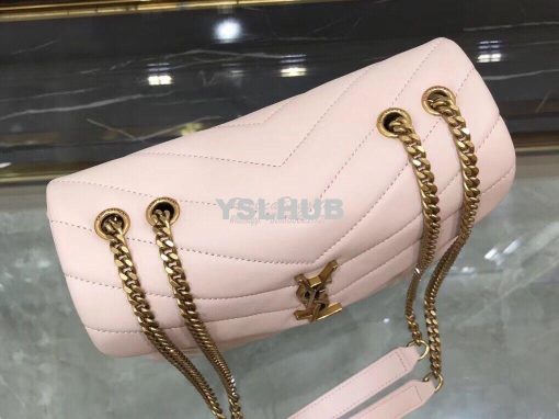 Replica Yves Saint Laurent YSL Loulou Small In Matelassé “Y” Leather P 4