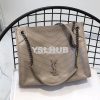 Replica Saint Laurent YSL Niki Medium Shopping Bag In Crinkled Vintage 13