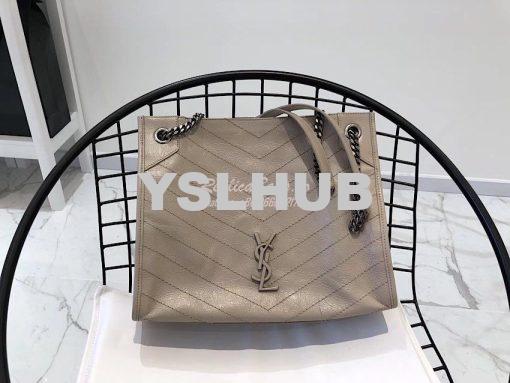 Replica Saint Laurent YSL Niki Medium Shopping Bag In Crinkled Vintage 2
