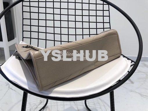 Replica Saint Laurent YSL Niki Medium Shopping Bag In Crinkled Vintage 9