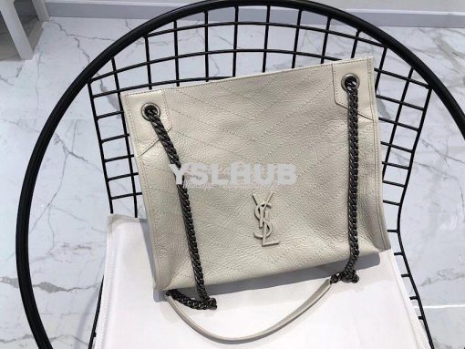 Replica Saint Laurent YSL Niki Medium Shopping Bag In Crinkled Vintage 11