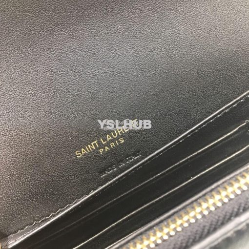 Replica Saint Laurent YSL Kate Belt Bag In Smooth Leather 534395 Black 6