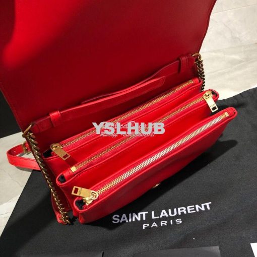 Replica Saint Laurent YSL Angie Chain Bag In Diamond-quilted Lambskin 7