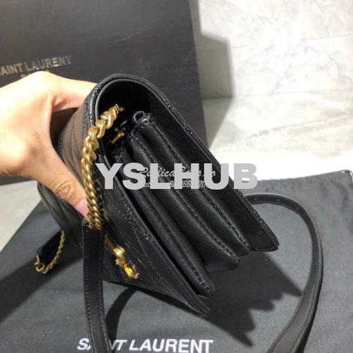 Replica Saint Laurent YSL Angie Chain Bag In Diamond-quilted Lambskin 4
