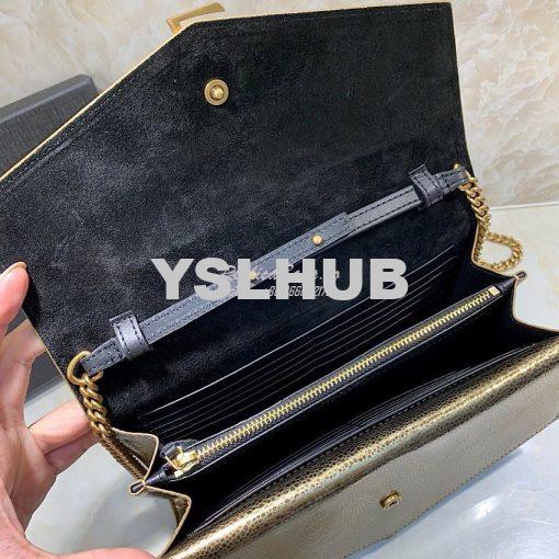 Replica Saint Laurent YSL Sulpice Chain Wallet In Smooth Leather 55476 5