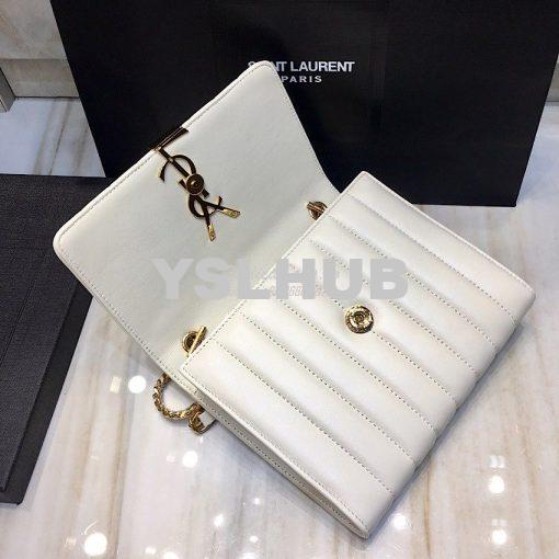 Replica Saint Laurent YSL Vicky Chain Wallet In Quilted Lambskin 55412 5