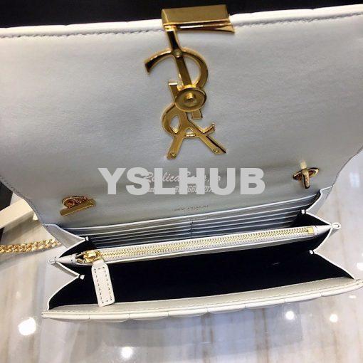 Replica Saint Laurent YSL Vicky Chain Wallet In Quilted Lambskin 55412 7
