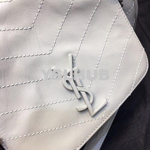 Replica Saint Laurent YSL Small Nolita Bag In Vintage Leather White 3