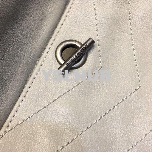 Replica Saint Laurent YSL Small Nolita Bag In Vintage Leather White 7