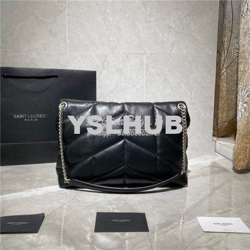 Replica Yves Saint Laurent YSL Loulou Puffer Medium Bag In Quilted Lam 4