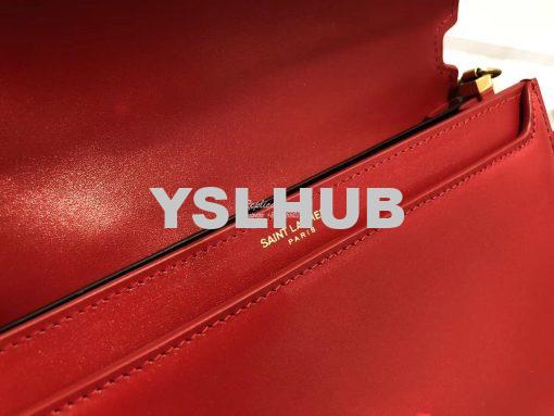 Replica YSL Saint Laurent Cassandra Monogram Clasp Bag In Smooth Leath 5