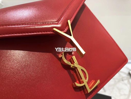 Replica YSL Saint Laurent Cassandra Monogram Clasp Bag In Smooth Leath 7