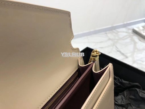 Replica YSL Saint Laurent Cassandra Monogram Clasp Bag In Smooth Leath 8