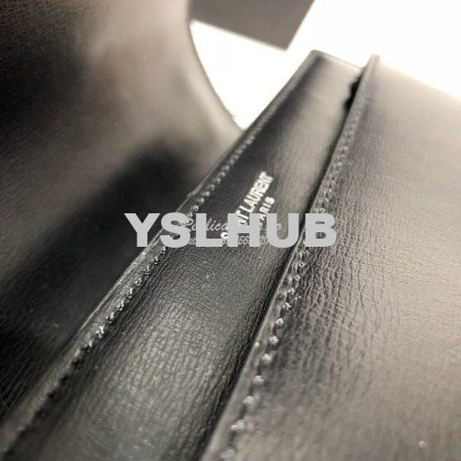 Replica YSL Saint Laurent Sunset Medium In Smooth Leather 442906 Black 5