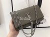 Replica YSL Saint Laurent Kate Bag With Tassel In Grain De Poudre Leat