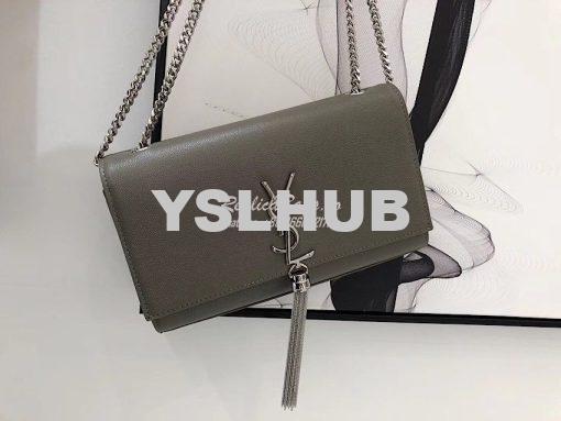 Replica YSL Saint Laurent Kate Bag With Tassel In Grain De Poudre Leat 2