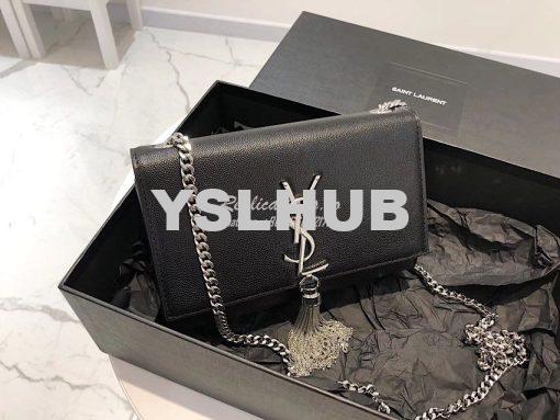 Replica YSL Saint Laurent Kate Bag With Tassel In Grain De Poudre Leat 9