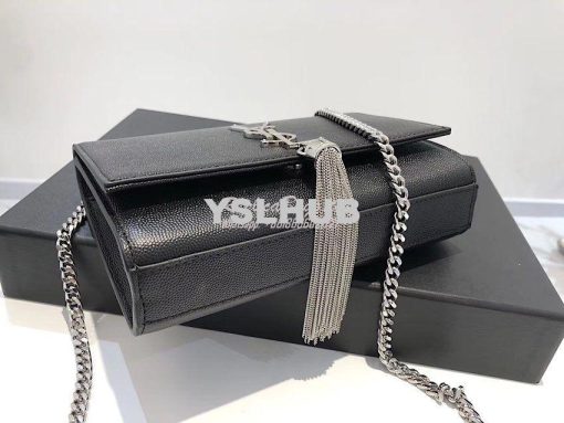 Replica YSL Saint Laurent Kate Bag With Tassel In Grain De Poudre Leat 11