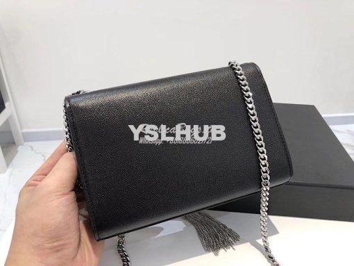Replica YSL Saint Laurent Kate Bag With Tassel In Grain De Poudre Leat 12