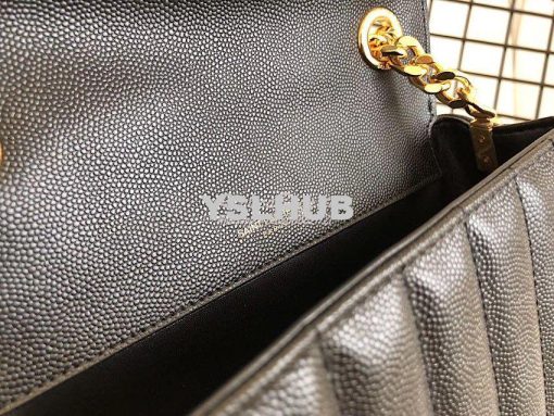 Replica YSL Saint Laurent Vicky Medium In Grain De Poudre Leather 5326 10