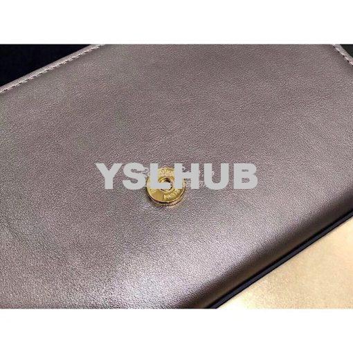 Replica YSL Saint Laurent Kate Chain Wallet With Tassel In Laminated L 5