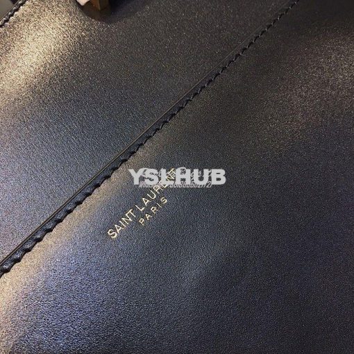 Replica Saint Laurent YSL Uptown Small Tote In Shiny Smooth Leather 56 8