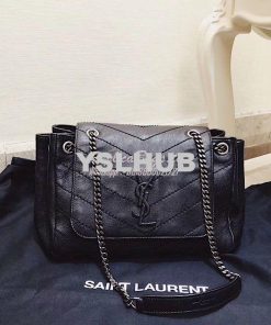 Replica Saint Laurent YSL Small Nolita Bag In Vintage Leather 2