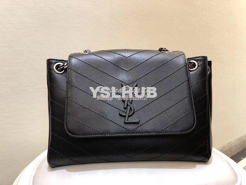 Replica YSL Saint Laurent Classic Belt Bag In Soft Black Leather 11