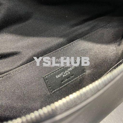 Replica YSL Saint Laurent Classic Belt Bag In Soft Black Leather 7