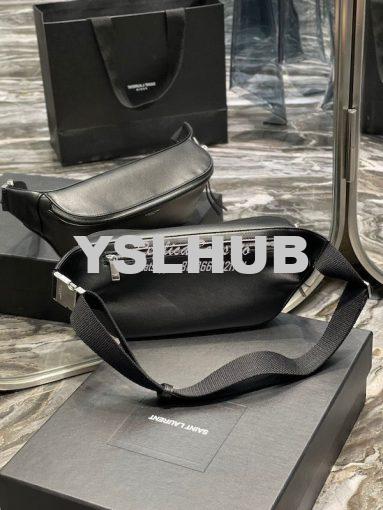Replica YSL Saint Laurent Classic Belt Bag In Soft Black Leather 8
