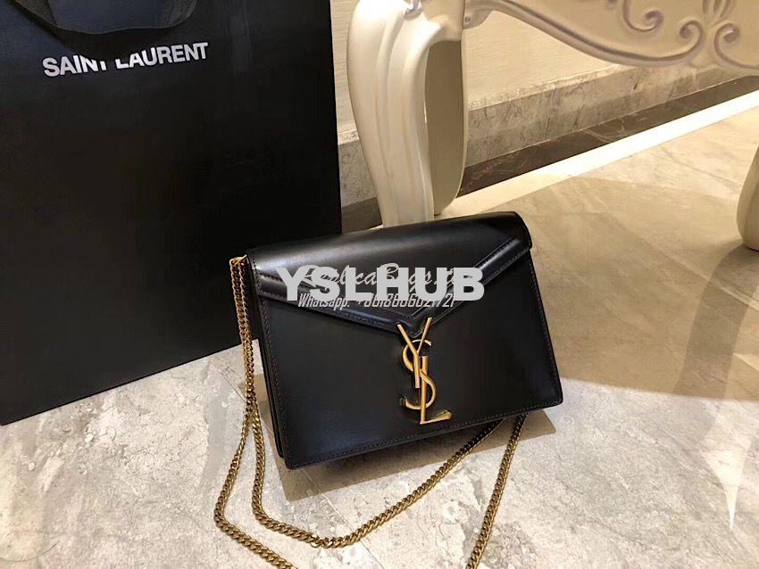 Replica YSL Saint Laurent Cassandra Monogram Clasp Bag In Smooth Leath 11