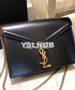 Replica YSL Saint Laurent Cassandra Monogram Clasp Bag In Smooth Leath 2