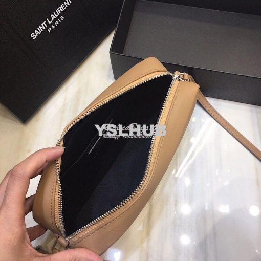 Replica YSL Saint Laurent Lou Camera Bag In Smooth Leather 520533 Ligh 7