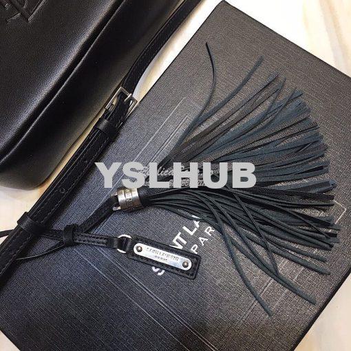 Replica YSL Saint Laurent Lou Camera Bag In Smooth Leather 520533 Blac 4