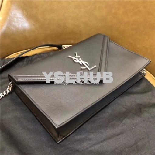 Replica YSL Saint Laurent Le Sept Chain Bag in black leather 5112620 2