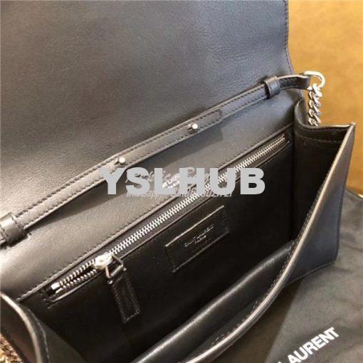 Replica YSL Saint Laurent Le Sept Chain Bag in black leather 5112620 8