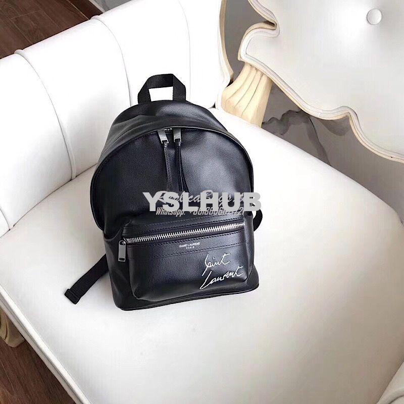 Replica YSL Saint Laurent Le Sept Chain Bag in black leather 5112620 10