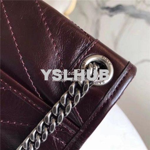 Replica YSL Saint Laurent Niki Chain Bag In Vintage Crinkled And Quilt 7